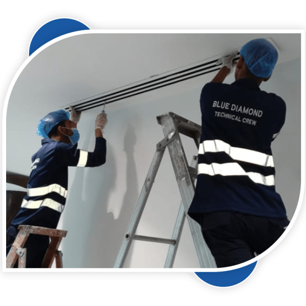 Blue Diamond ac duct cleaning