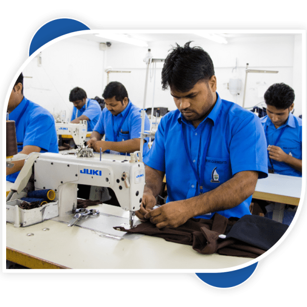 Blue Diamond uniform tailoring