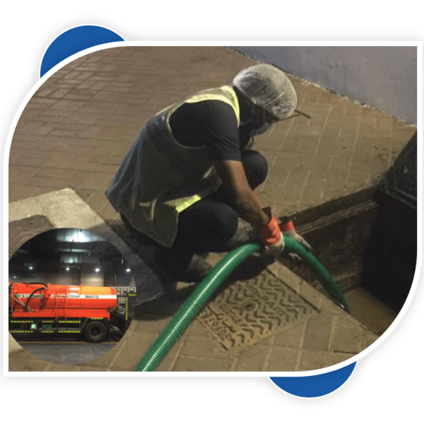Blue Diamond grease trap cleaning