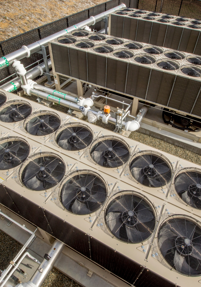 Hvac and chiller maintenance unit