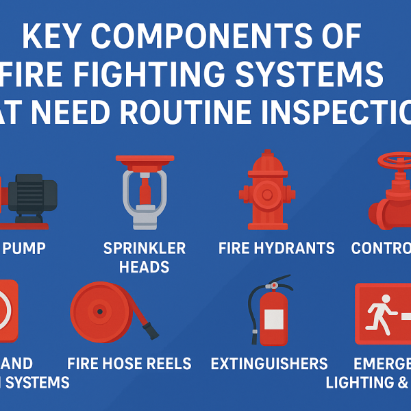 Key Components of Fire Fighting Systems That Need Routine Inspection