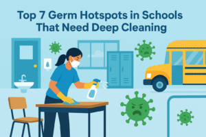 Top 7 Germ Hotspots in Schools That Need Deep Cleaning