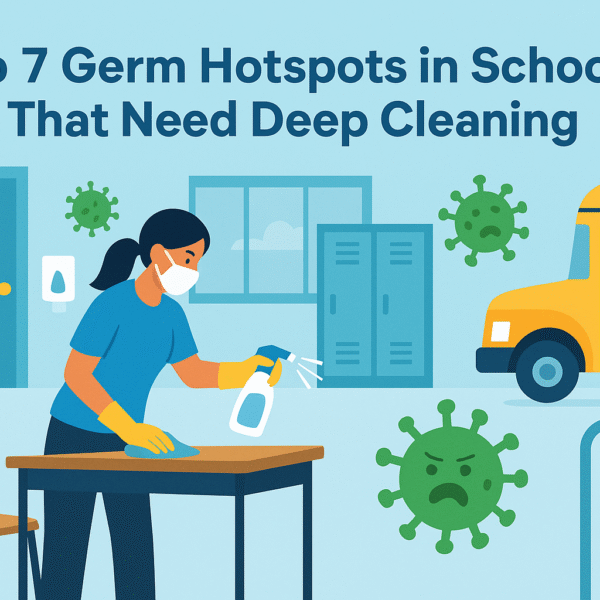 Top 7 Germ Hotspots in Schools That Need Deep Cleaning