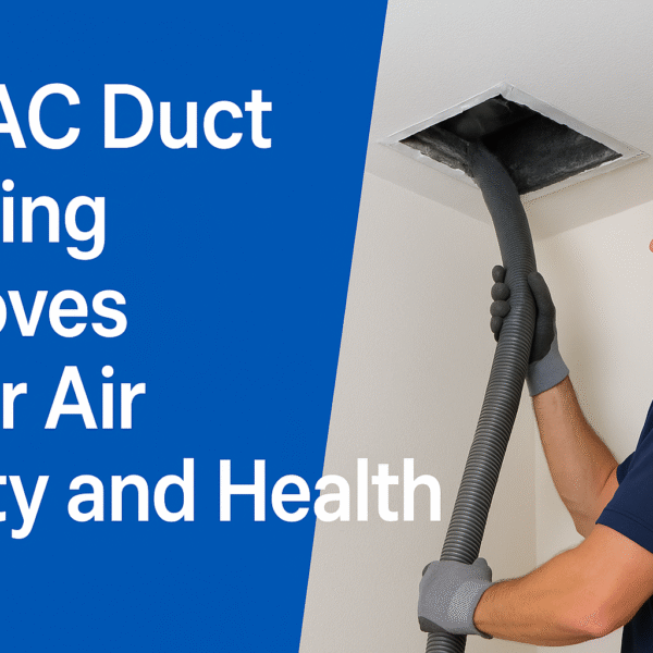 How AC Duct Cleaning Improves Indoor Air Quality and Health
