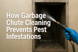 How Garbage Chute Cleaning Prevents Pest Infestations