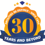 Blue Diamond FM 30 Years and Beyond Badge