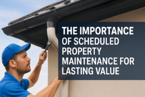 The Importance of Scheduled Property Maintenance for Lasting Value