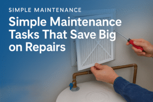 Simple Maintenance Tasks That Save Big on Repairs