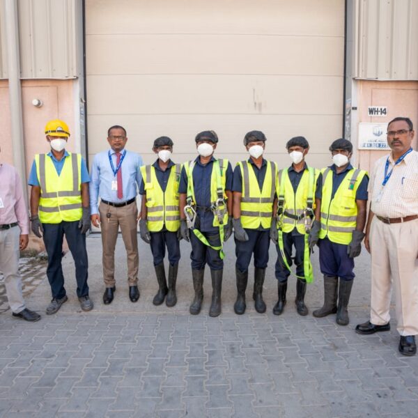 Blue Diamond Crew at Work