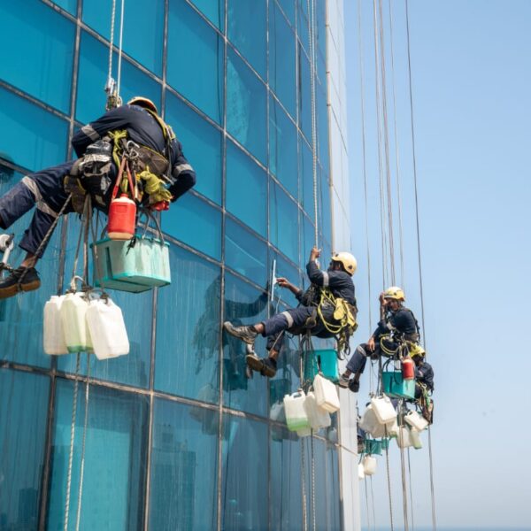 Facade Cleaning in Dubai by Blue Diamond Team