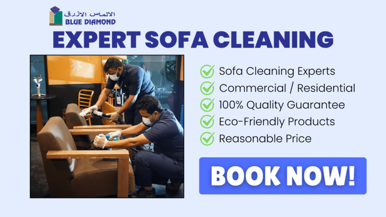 Sofa cleaning ad banner