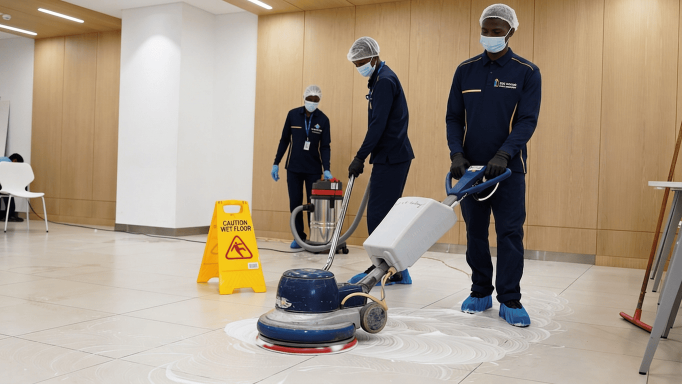Commercial floor cleaning service in Dubai