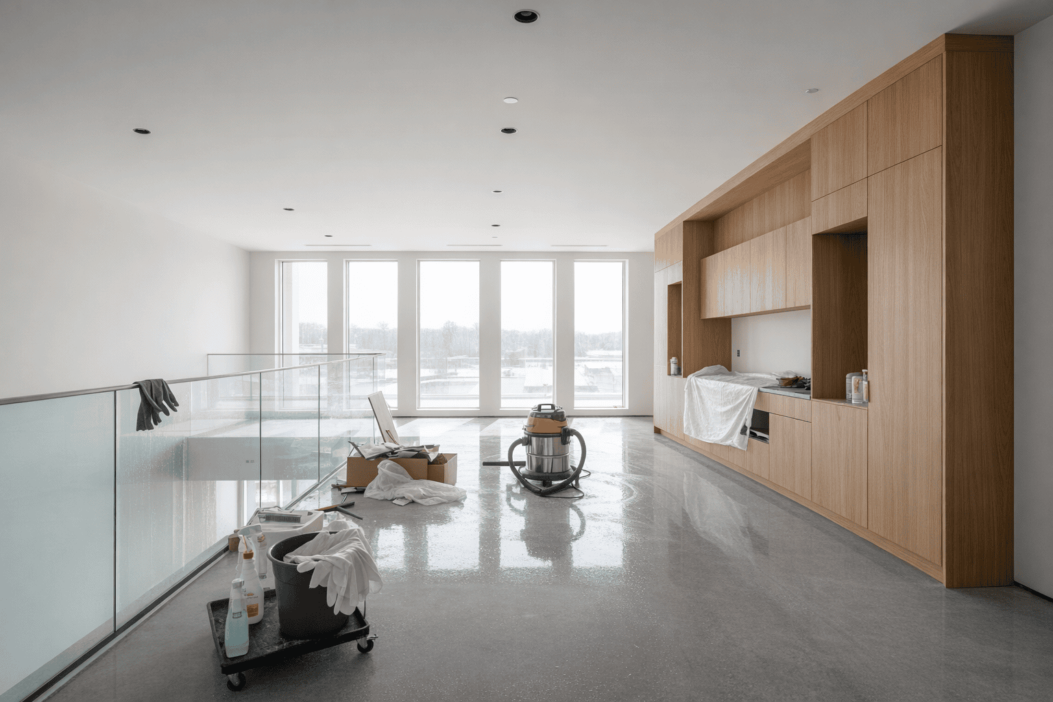 post construction cleaning Dubai handover-ready building
