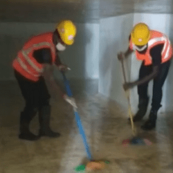 water tank cleaning